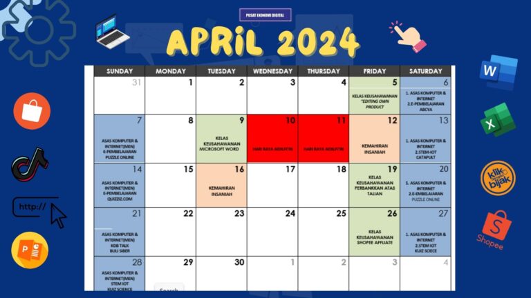 JADUAL AKTIVITI april 2024