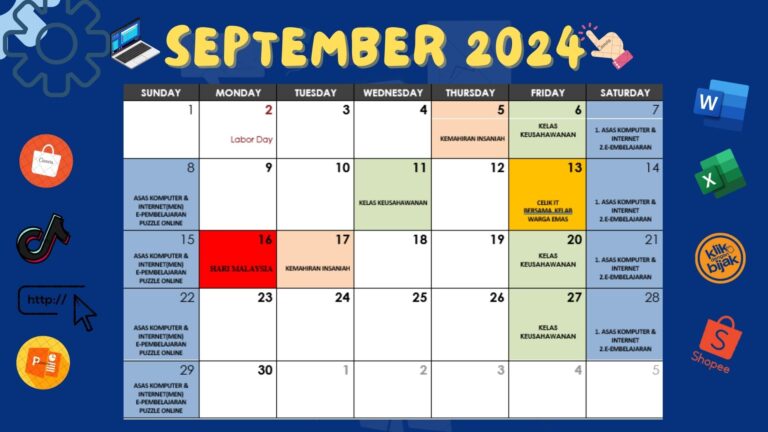 JADUAL AKTIVITI september 2024